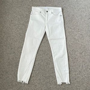 White jeans (Loft)